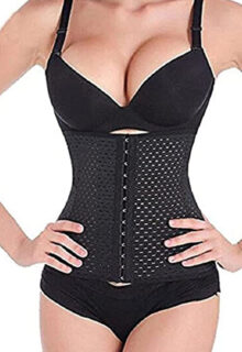 Perforated Corset Shapewear