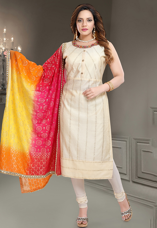 Readymade Stitched Chudithar