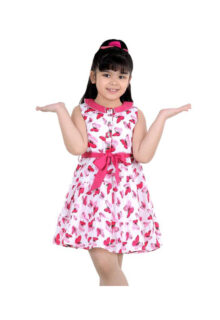 Pink Cotton Frock