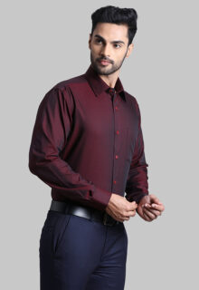 Maroon Formal Shirt