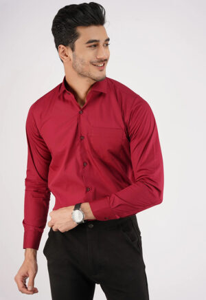 Red Formal Shirt