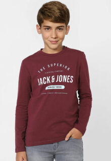Maroon Full hand T Shirt